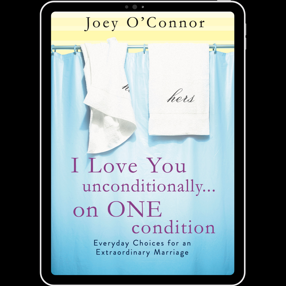 I Love You Unconditionally | Inspiring Marriage Book by Joey O'Connor | Print