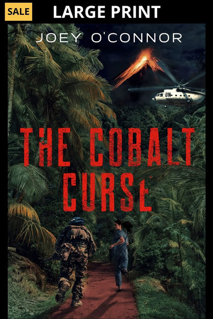 The Cobalt Curse - A Thriller by Joey O'Connor (Large Print) Joey O'Connor Online Store
