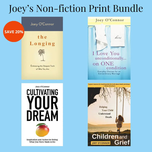 Joey O'Connor Non-fiction Print Bundle Joey O'Connor's Bookstore