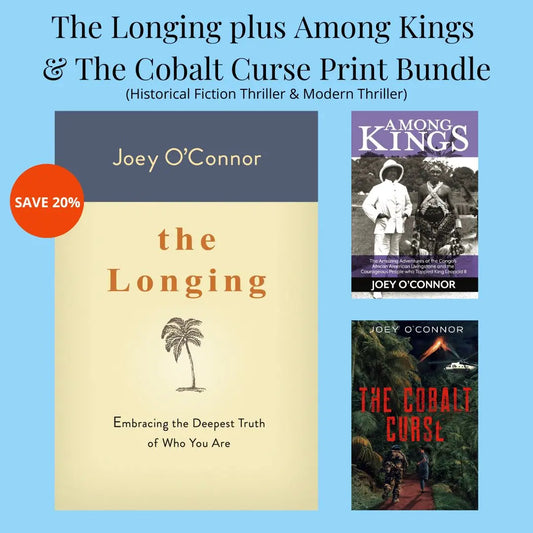 The Longing + Thriller Bundle by Joey O'Connor - Print Joey O'Connor's Bookstore