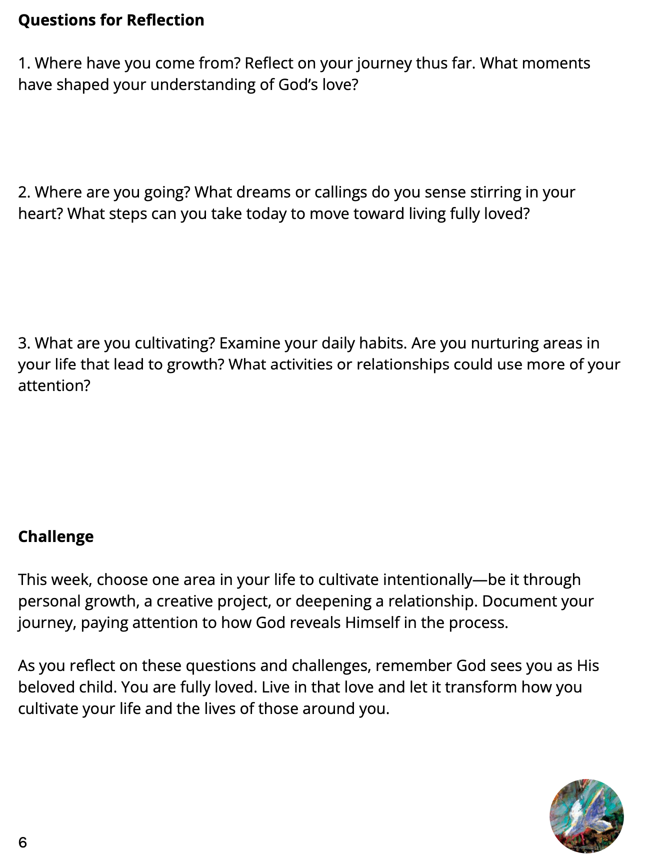 Living Fully Loved: Cultivating Curiosity, Creativity and Wonder as the Beloved of God | By Joey O'Connor | Devotional Journal